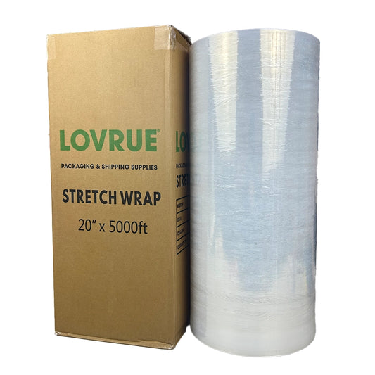 Machine Length Stretch Wrap 20" x 5000' / 80GA - 1 Rolls/Case